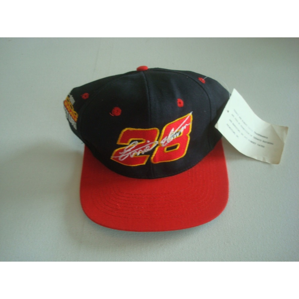 ERNIE IRVIN NASCAR 90S 90S SCRIPT snapback DEADSTOCK HAT CAP VINTAGE E3